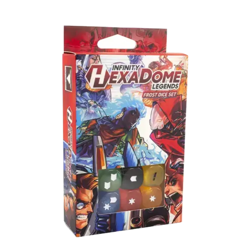 Infinity Hexadome Legends: Frost Dice Set