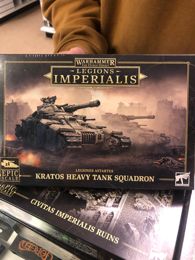 Warhammer Legions Imperialis: Kratos Heavy Tank Squadron