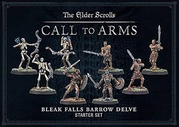 The Elder Scrolls Call to Arms Plastic Bleak Falls Barrow Delve Set