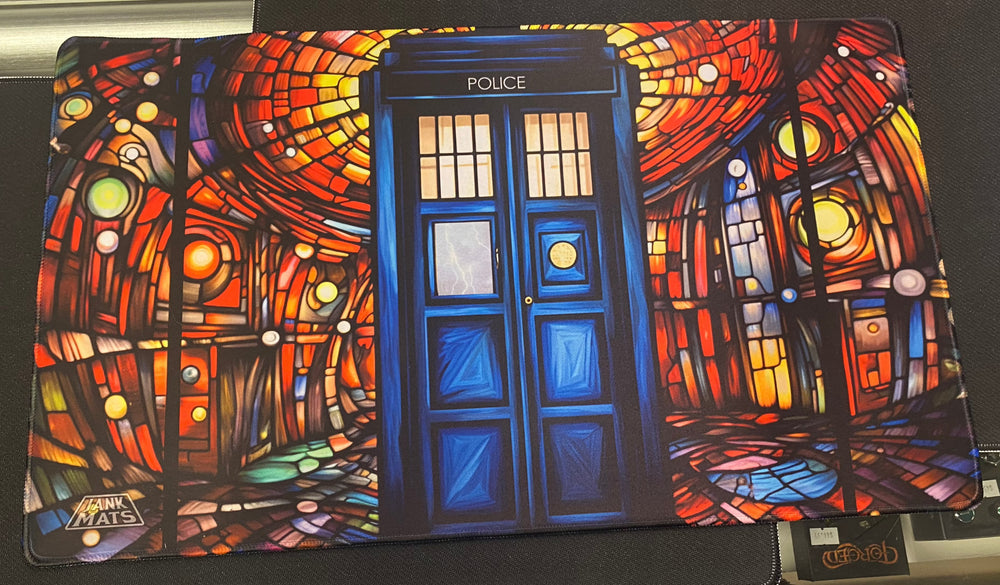 TARDIS Time Travel Playmat