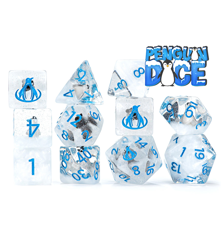 Inclusion Dice Penguin Dice: Contains a Tiny Baby Penguin