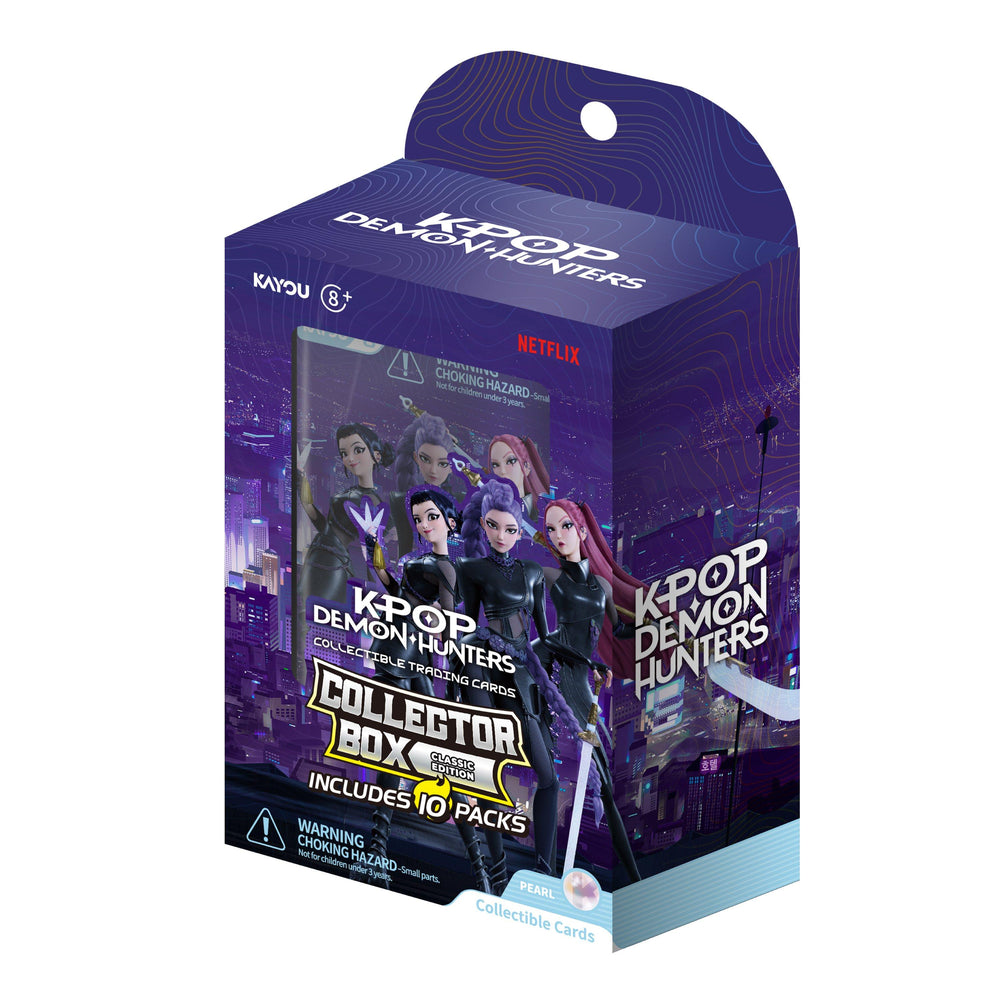 KPOP Demon Hunters Collectible Trading Cards Classic Edition Collector Box (10 Packs)