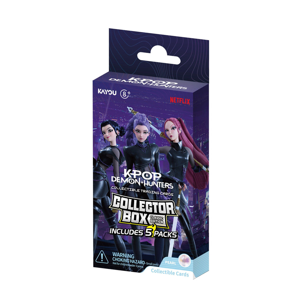 KPOP Demon Hunters Collectible Trading Cards Classic Edition Collector Box (5 Packs)