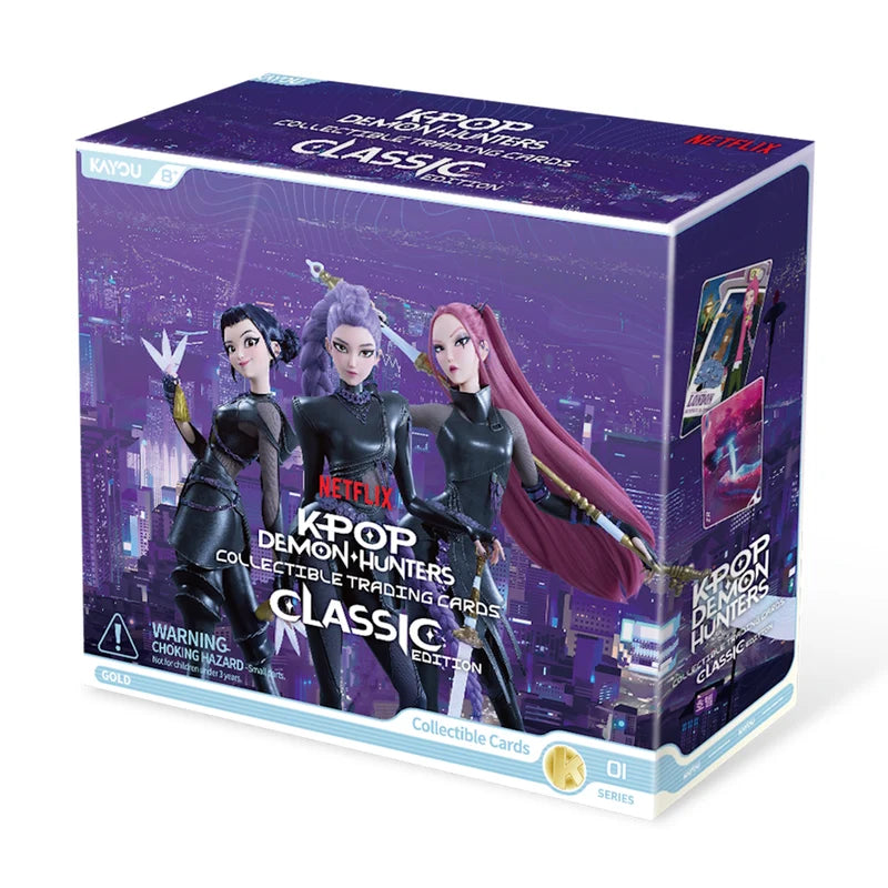 KPOP Demon Hunters Collectible Trading Cards Classic Edition Booster Box (20 packs)