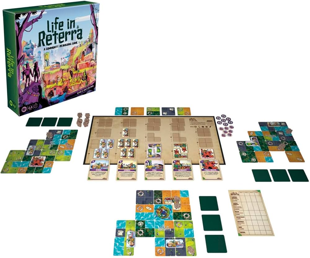 Life in Reterra Strategy Board Game