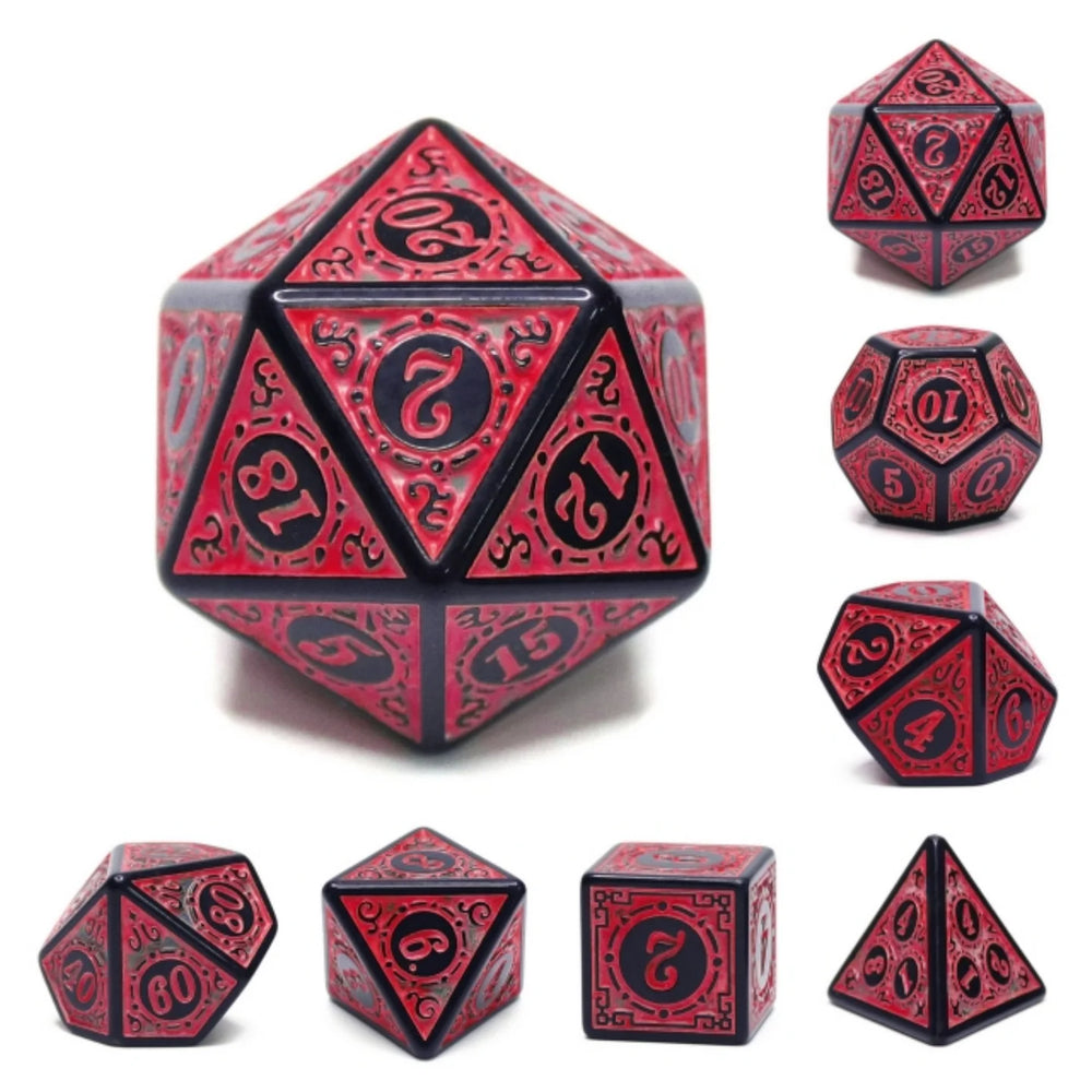 Foam Brain Dice: Magic Flame RPG—Red