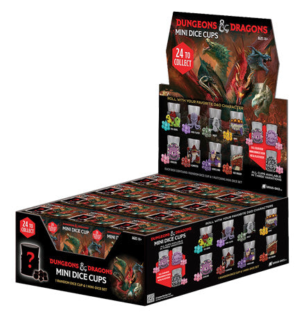 Dungeons and Dragons Mini Dice Cups