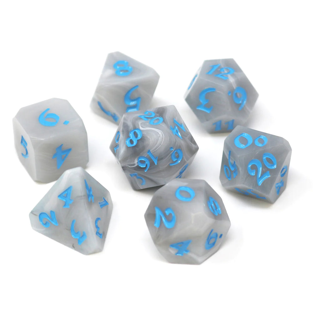 Die Hard Dice: Avalore Talisman Mist with Light Blue