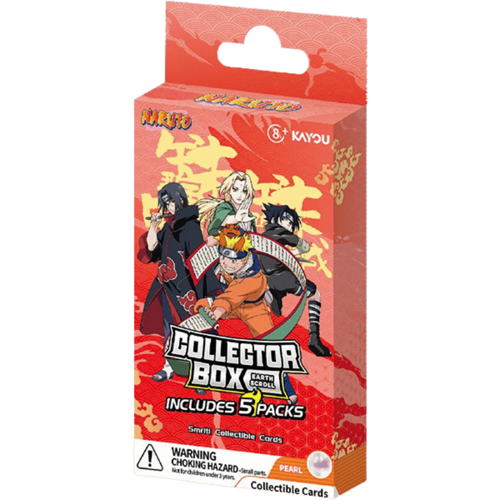 Naruto Collectible Cards: Smriti - Earth Scroll 002 - Collector Box (5 Pack)