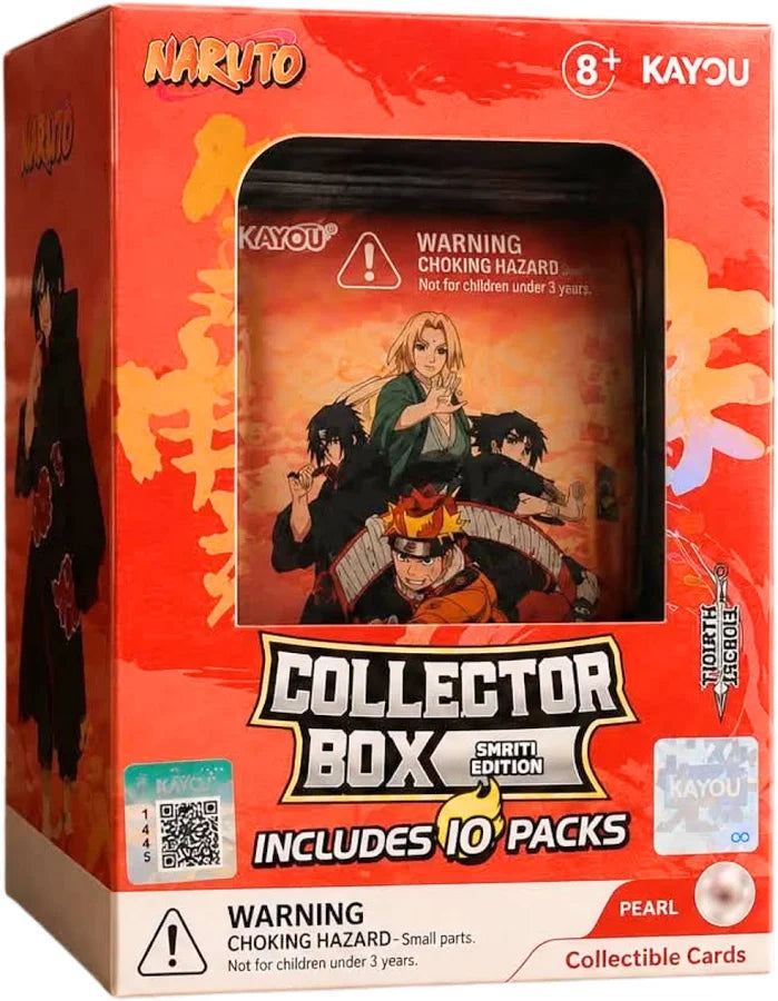 Naruto Collectible Cards: Smriti - Earth Scroll 002 - Collector Box (10 Packs)