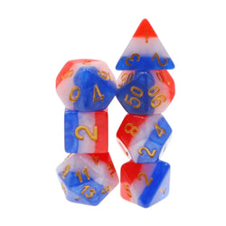 Foam Brain Dice: Old Glory