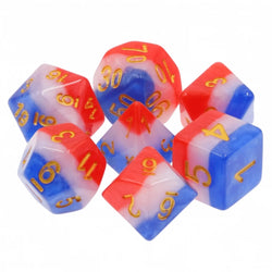 Foam Brain Dice: Old Glory