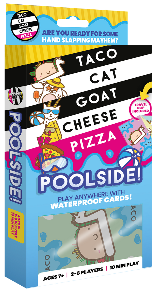 Taco Cat Goat Cheese Pizza Poolside Edition
