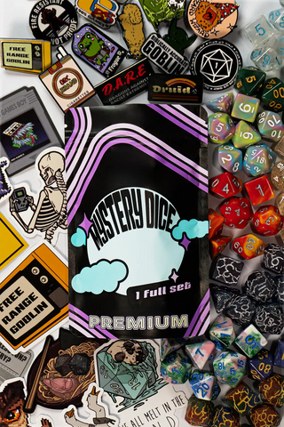 1985 Games Mystery Dice Premium Set