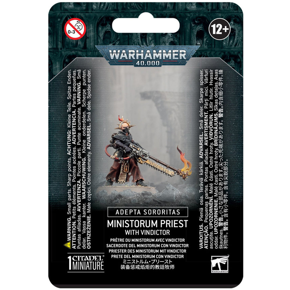 Warhammer 40,000: Adepta Sororitas - Ministorum Priest with Vindicator
