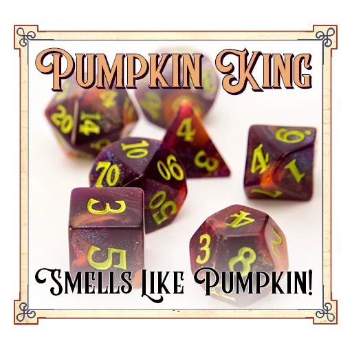 Baron Smelly Bones, Scented Dice: Pumpkin King
