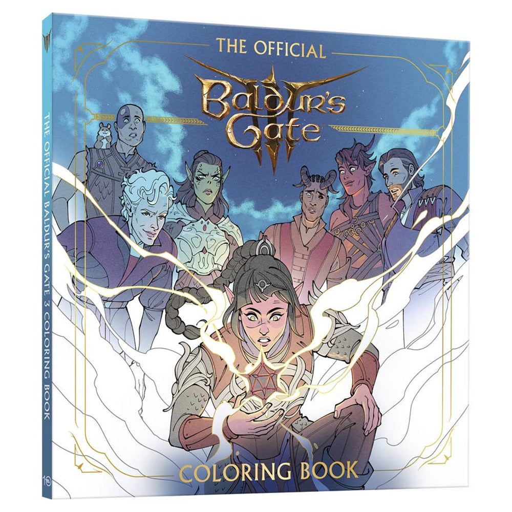 The Official Baldur's Gate 3 Coloring Book