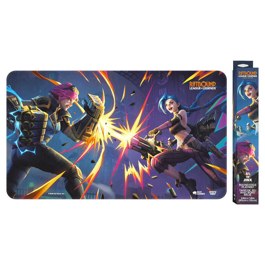Riftbound - League of Legends Playmat: Vi vs. Jinx