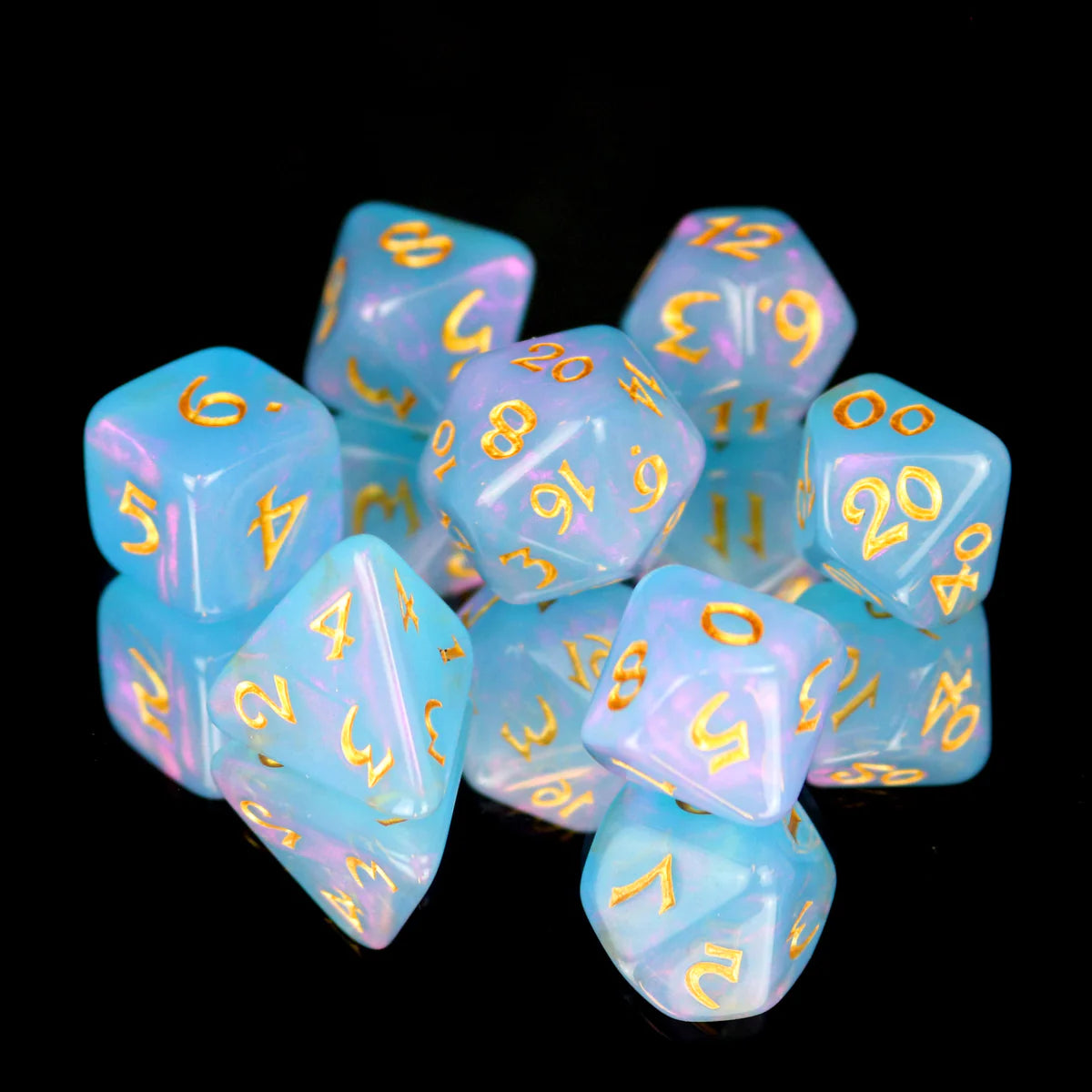 Die Hard Dice: Elessia Moonstone Rumara with Gold