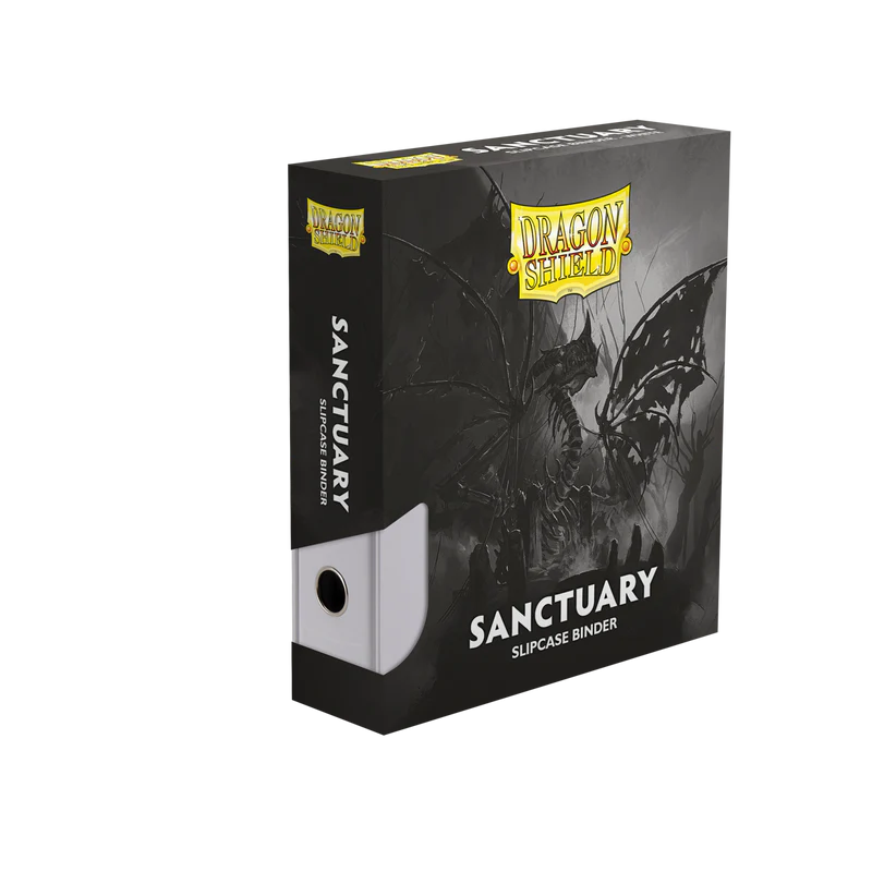 Dragon Shield: Sanctuary Slipcase Binder - White