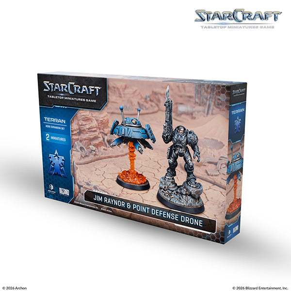 StarCraft TMG: Terran- Jim Raynor (Raynor'S Raiders), Hero Expansion Set