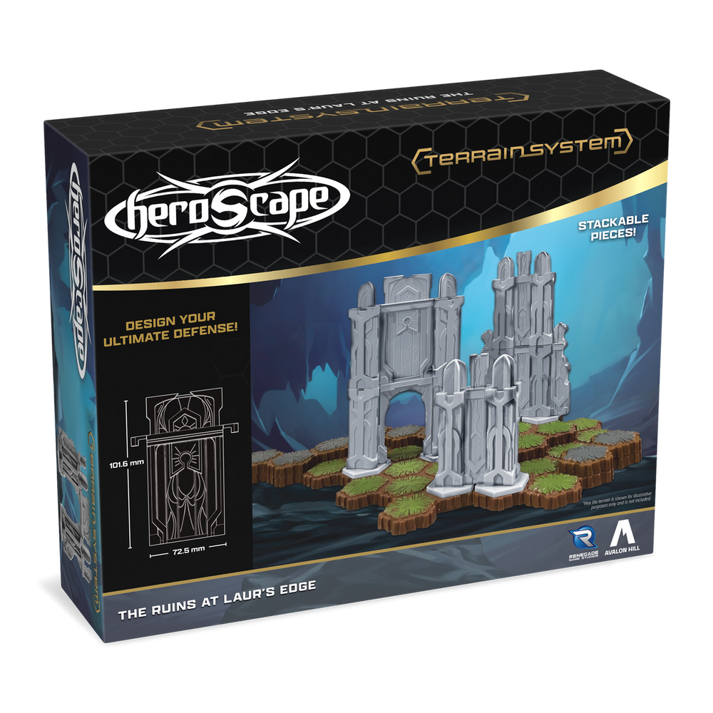 Heroscape: [Terrain System]: The Ruins at Laur's Edge