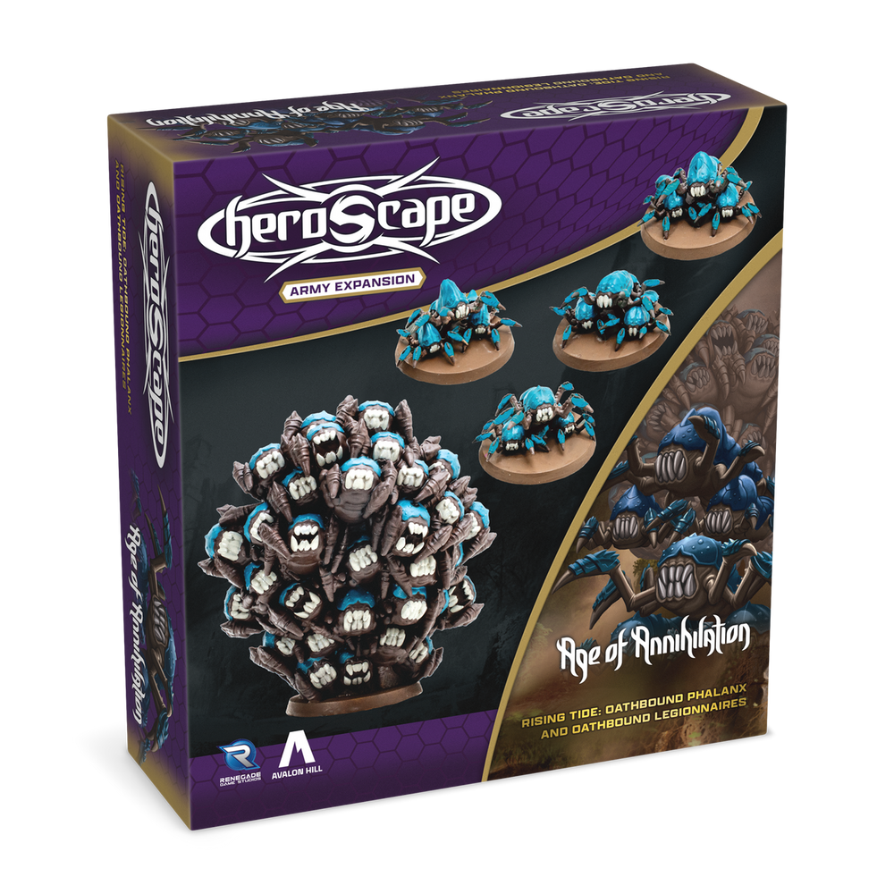 Heroscape: Age of Annihilation - Rising Tide: Oathbound Phalanx and Oathbound Legionaires
