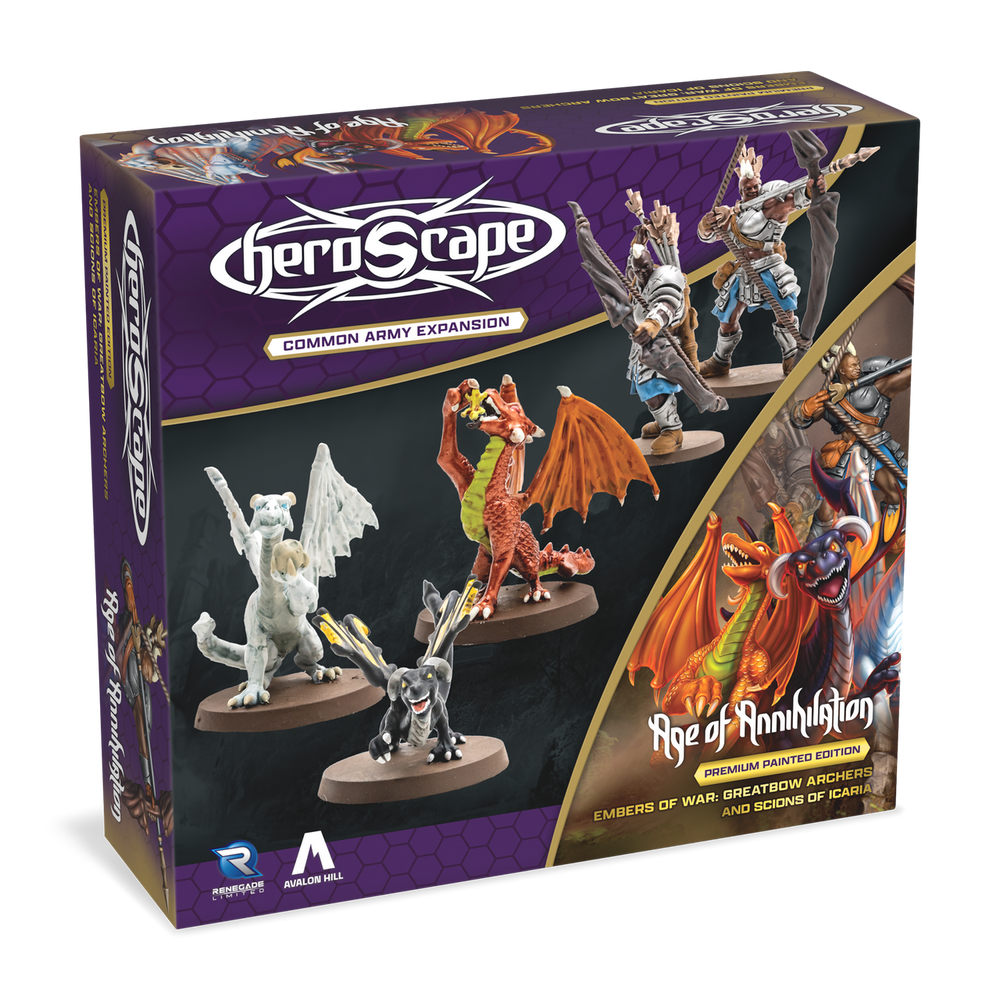 Heroscape: Embers of War - Greatbow Archers and Scions of Icaria (Pre-Painted)