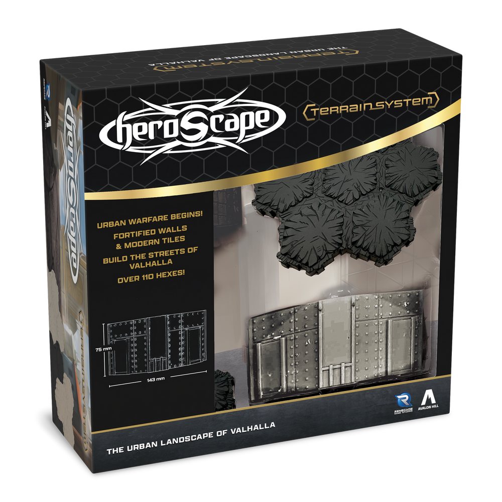 Heroscape: Terrain Expansion - The Urban Landscape of Valhalla