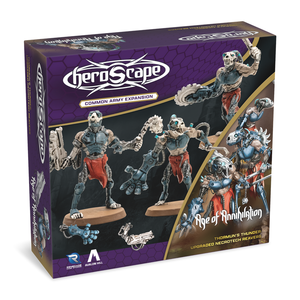 Heroscape: Age of Annihilation - Thormun's Thunder: Upgraded Necrotech Reavers