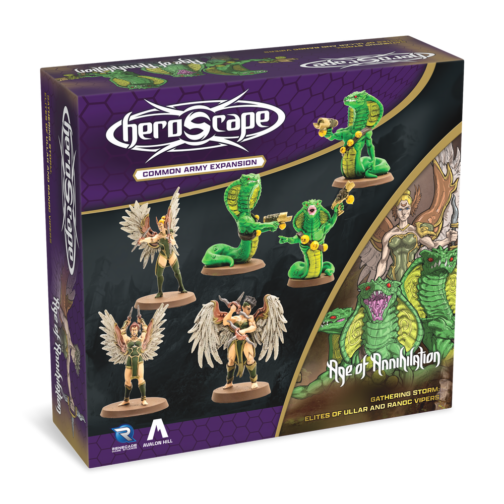 Heroscape: Elites of Ullar & Ranoc Vipers Army Expansion