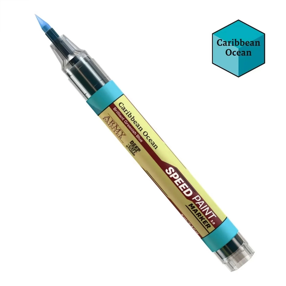 The Army Painter: Speed Paint 2.0 Marker - Caribbean Ocean
