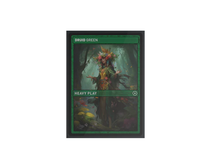 Heavy Play: Spike Sleeves- Druid Green