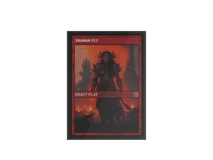 Heavy Play: Spike Sleeves- Shaman Red