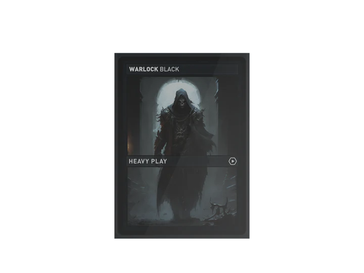 Heavy Play: Spike Sleeves- Warlock Black