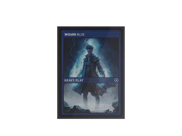 Heavy Play: Spike Sleeves- Wizard Blue