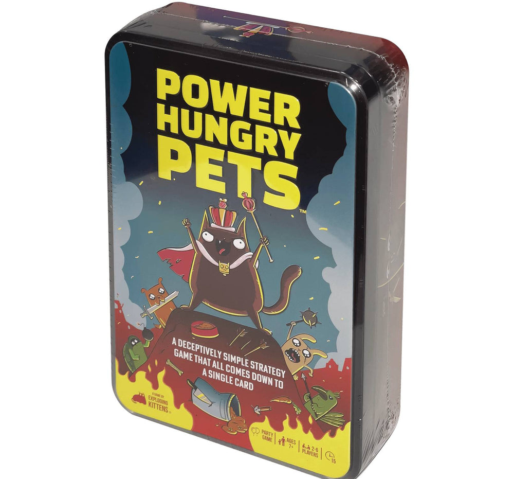 Power Hungry Pets - Tin