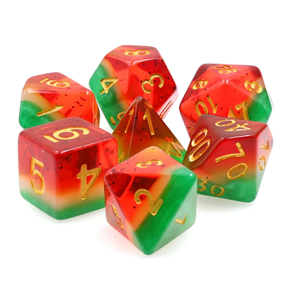 Foam Brain Dice: Watermelon