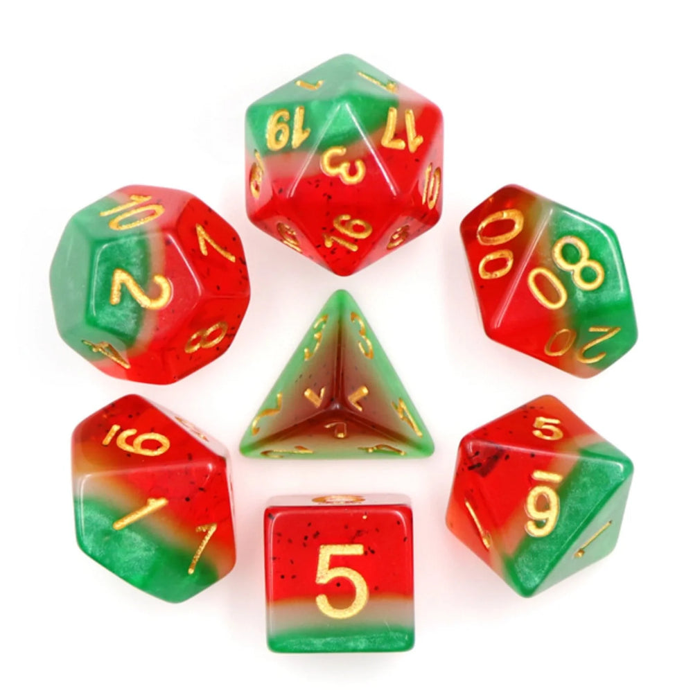 Foam Brain Dice: Watermelon