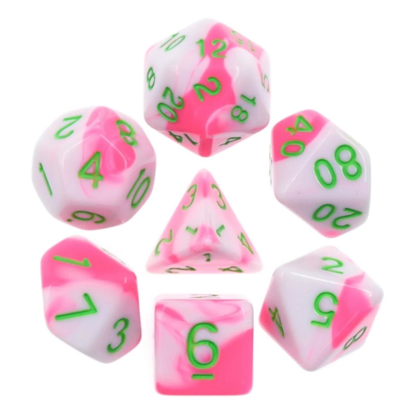 Foam Brain Dice: Pink Flamingo