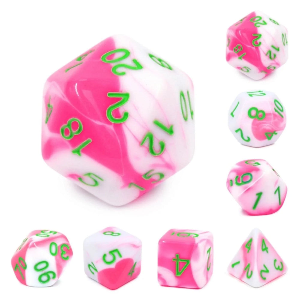 Foam Brain Dice: Pink Flamingo