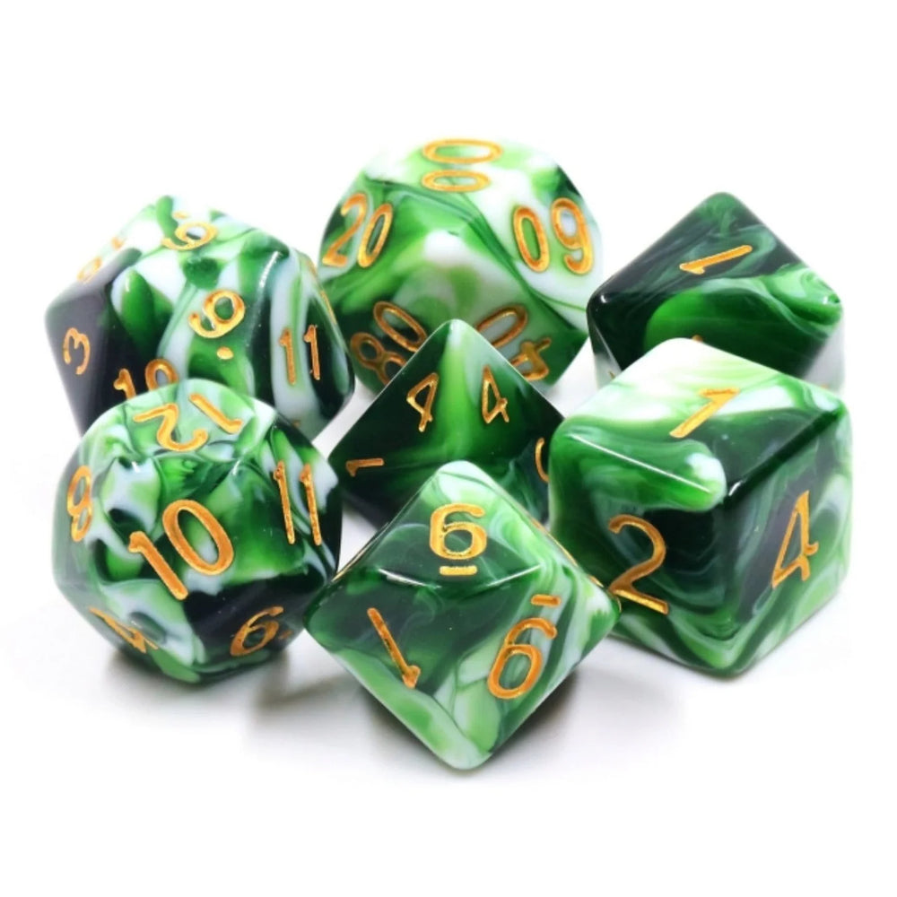 Foam Brain Dice: Jadeite