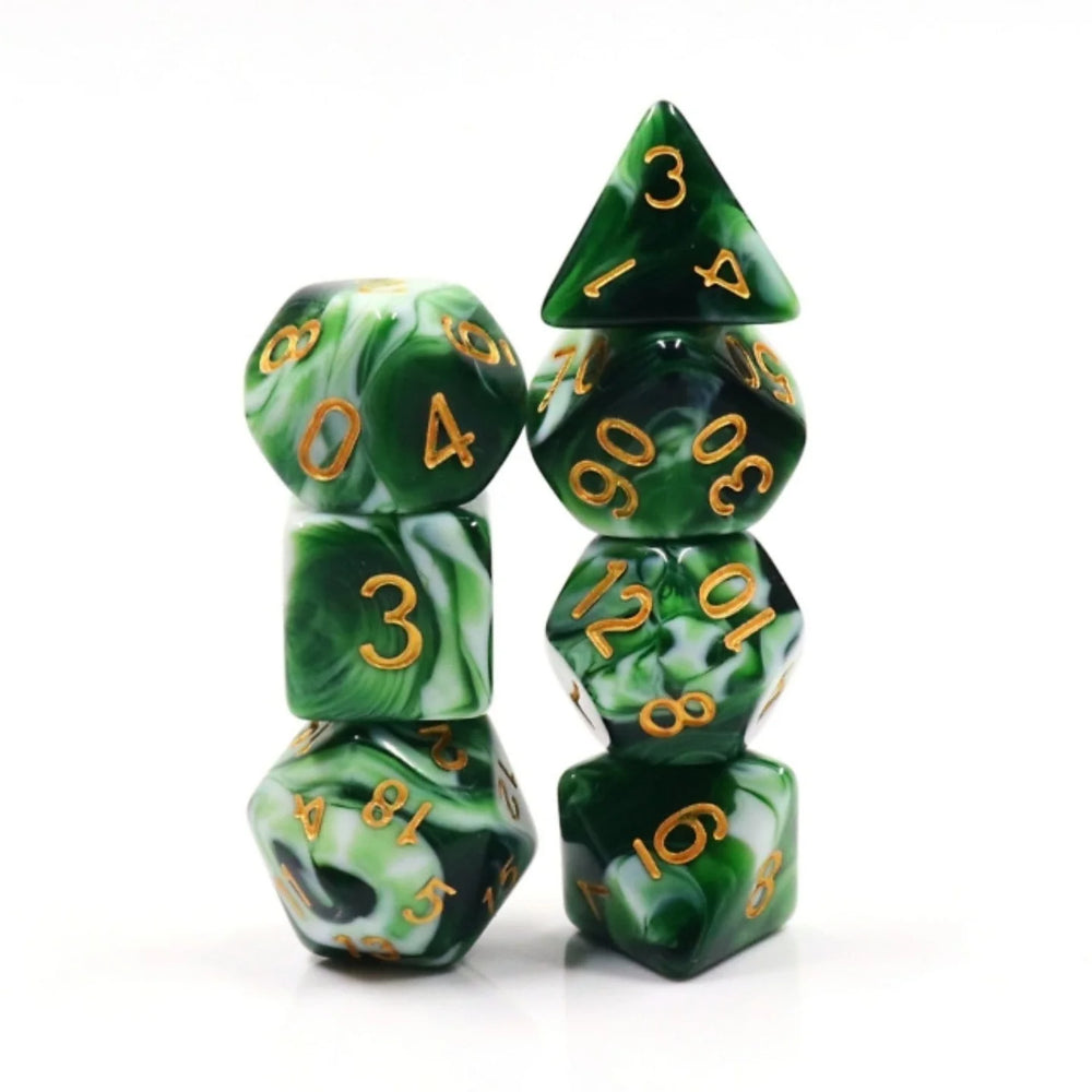 Foam Brain Dice: Jadeite