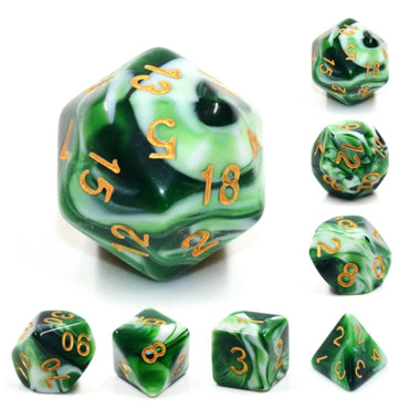 Foam Brain Dice: Jadeite