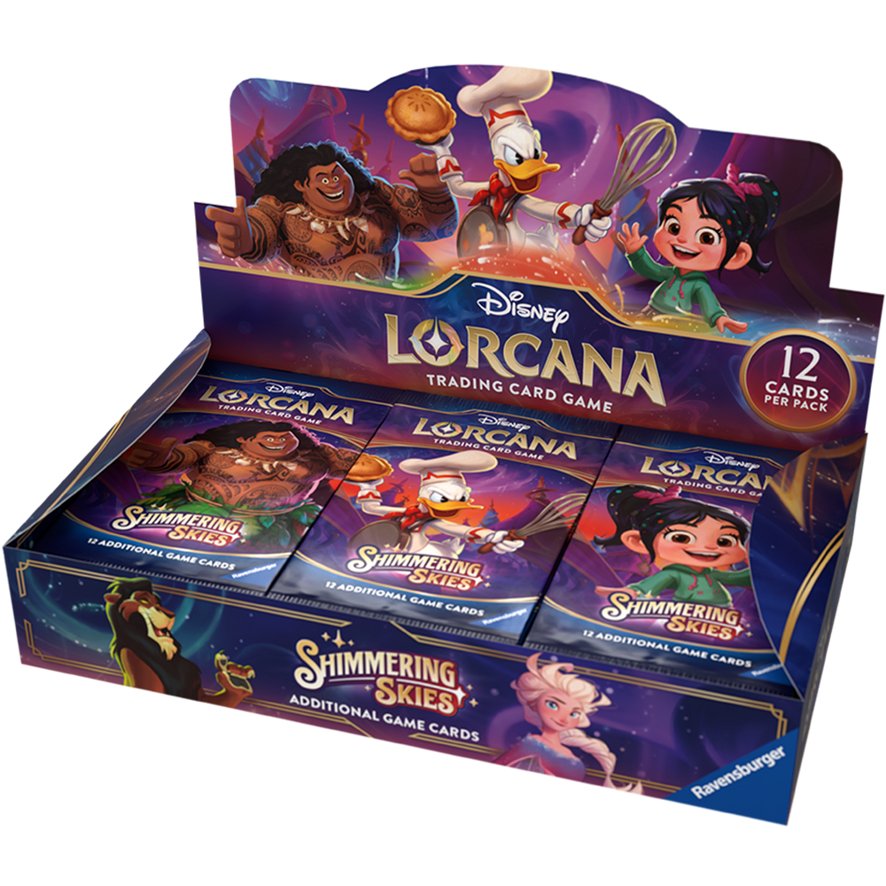 Lorcana Shimmering Skies Booster Display
