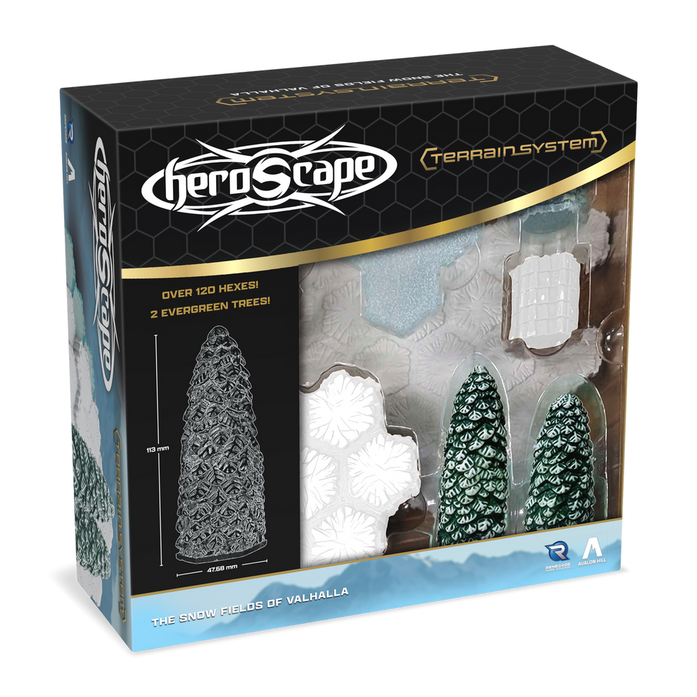 Heroscape: [Terrain System] - The Snow Fields of Valhalla