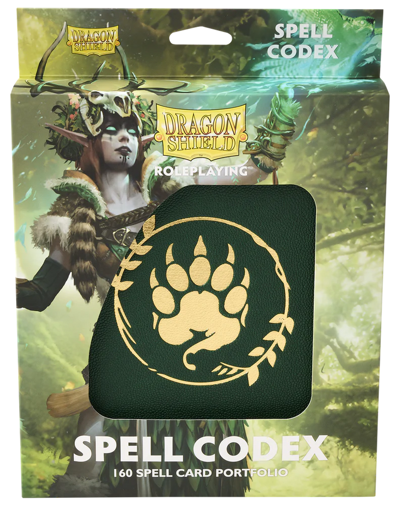 Dragon Shield: Spell Codex -Forest Green