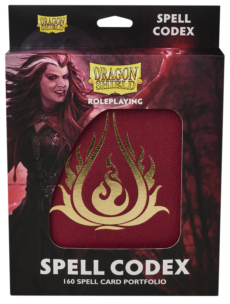 Dragon Shield: Spell Codex - Blood Red
