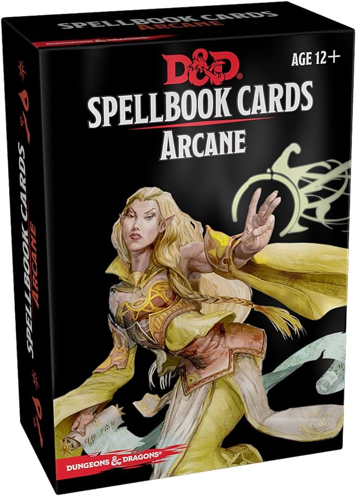 Dungeons & Drangons: Spellbook Cards (Arcane)
