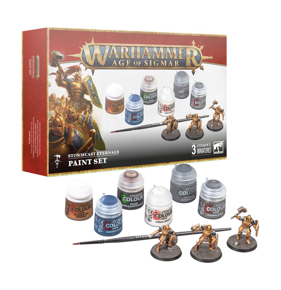 Warhammer Age of Sigmar: Stormcast Eternals - Paint Set